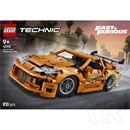 LEGO® Technic Fast and Furious Toyota Supra MK4, játékautós modellkészlet 42204