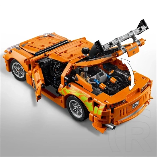 LEGO® Technic Fast and Furious Toyota Supra MK4, játékautós modellkészlet 42204