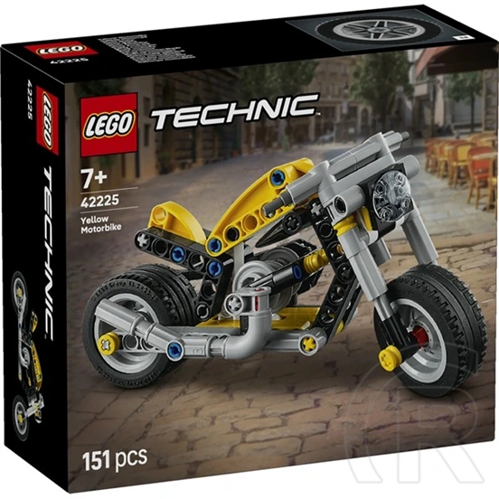 LEGO® Technic Sárga motorkerékpár játéképítő-készlet 42225