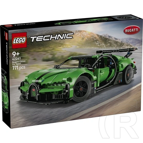 LEGO® Technic Zöld Bugatti Chiron Pur Sport hiperautó 42241
