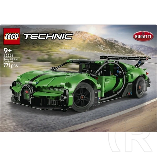 LEGO® Technic Zöld Bugatti Chiron Pur Sport hiperautó 42241