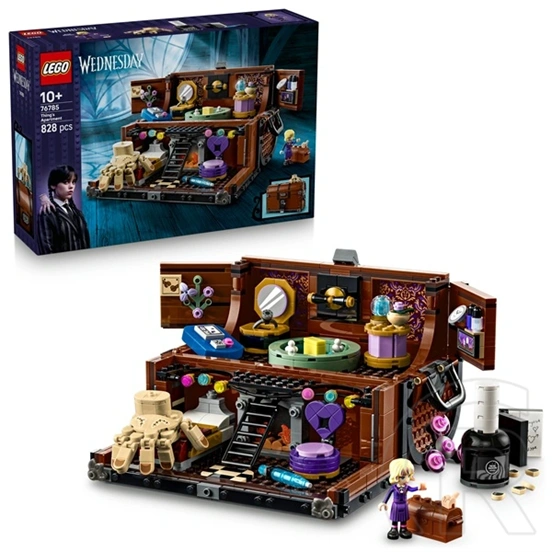LEGO® Wednesday Izé lakhelye, építőszett és születésnapi vagy halloweeni ajándék 76785