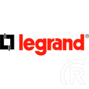 LEGRAND 19" 42U rack szekrény (600x1000x1894 mm, szürke, elöl/hátul perforált ajtó)