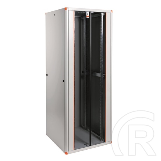 LEGRAND Rack szekrény 19" 42U (szélesség 800 mm, mélység 1000 mm, magasság 1894 mm, szürke, dupla üvegajtó, kidönthető h