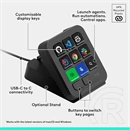 LOGITECH MX Keypad AI Control vezérlő vezetékes 9 gombos, érintős (USB, grafitszürke)