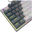 LORGAR Azar 514TKL mechanikus gamer billentyűzet (Dream Switches, USB, US, fehér)
