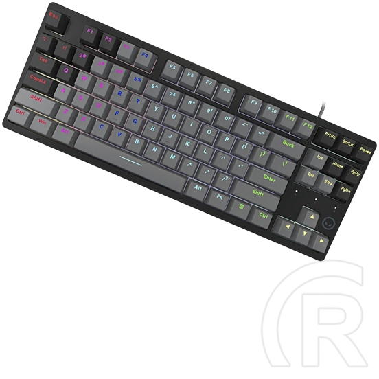 LORGAR Azar 514TKL mechanikus gamer billentyűzet (Dream Switches, USB, US, fekete)
