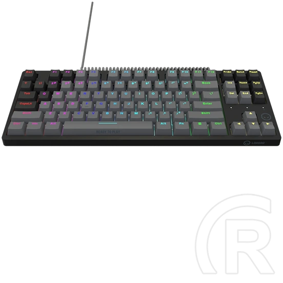 LORGAR Azar 514TKL mechanikus gamer billentyűzet (Dream Switches, USB, US, fekete)