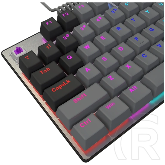 LORGAR Azar 514TKL mechanikus gamer billentyűzet (Dream Switches, USB, US, fekete)
