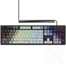 LORGAR Azar 514 mechanikus gamer billentyűzet (Dream Switches, USB, US, fehér)