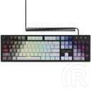 LORGAR Azar 514 mechanikus gamer billentyűzet (Dream Switches, USB, US, fehér)