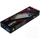 LORGAR Azar 514 mechanikus gamer billentyűzet (Dream Switches, USB, US, fehér)