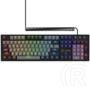 LORGAR Azar 514 mechanikus gamer billentyűzet (Dream Switches, USB, Us, fekete)