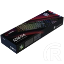 LORGAR Azar 514 mechanikus gamer billentyűzet (Dream Switches, USB, Us, fekete)