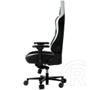 LORGAR Base 311 PU eco-bőr Gaming szék (fekete/fehér)