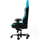 LORGAR Base 311 PU eco-bőr Gaming szék (fekete/kék)