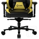 LORGAR Base 311 PU eco-bőr Gaming szék (fekete/sárga)