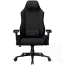 LORGAR CHA41 Fabric Advanced Gaming szék (fekete/lila)