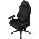 LORGAR CHA41 Fabric Advanced Gaming szék (fekete/lila)