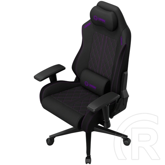 LORGAR CHA41 Fabric Advanced Gaming szék (fekete/lila)