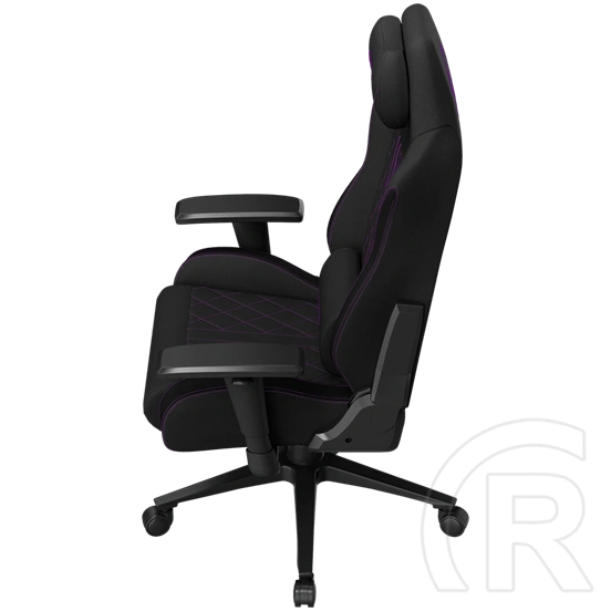 LORGAR CHA41 Fabric Advanced Gaming szék (fekete/lila)
