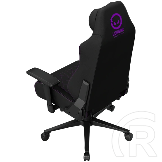 LORGAR CHA41 Fabric Advanced Gaming szék (fekete/lila)