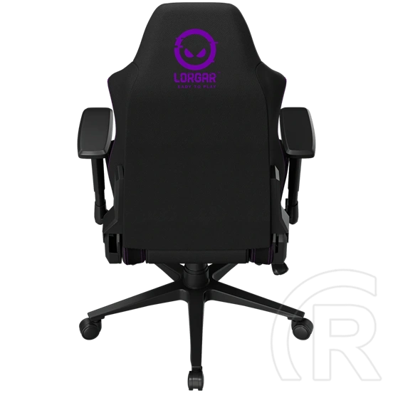 LORGAR CHA41 Fabric Advanced Gaming szék (fekete/lila)