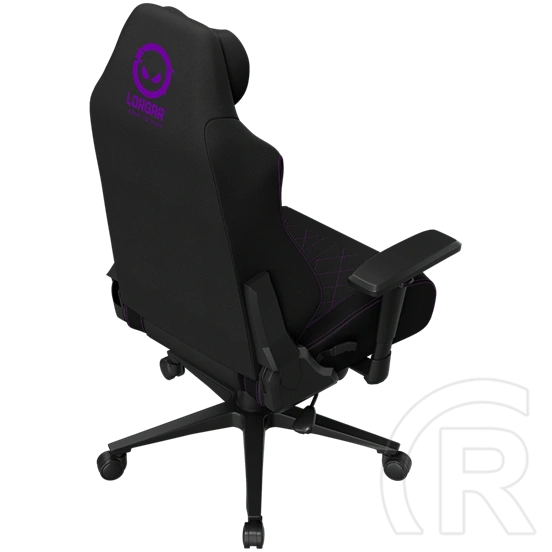 LORGAR CHA41 Fabric Advanced Gaming szék (fekete/lila)
