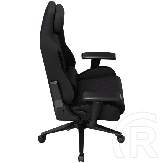 LORGAR CHA41 Fabric Advanced Gaming szék (fekete/lila)