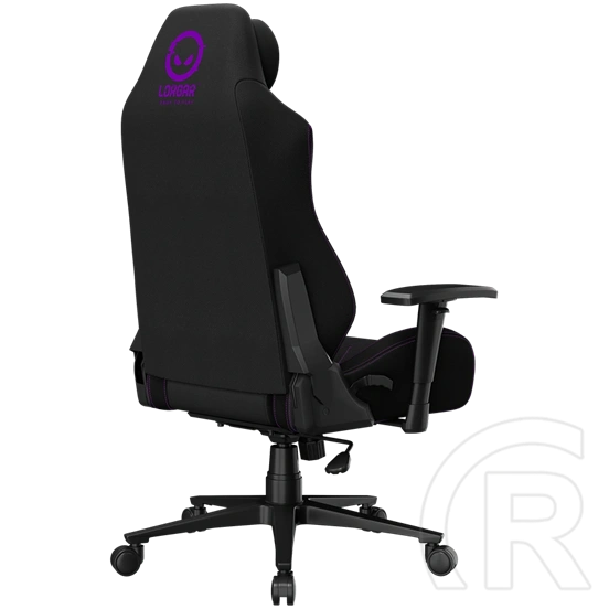 LORGAR CHA41 Fabric Advanced Gaming szék (fekete/lila)