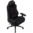 LORGAR CHA41 Fabric Advanced Gaming szék (fekete/lila)