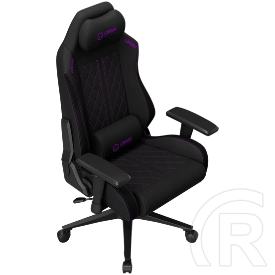 LORGAR CHA41 Fabric Advanced Gaming szék (fekete/lila)