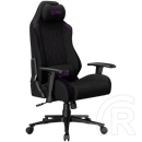 LORGAR CHA41 Fabric Advanced Gaming szék (fekete/lila)