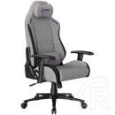 LORGAR CHA41 Fabric Advanced Gaming szék (szürke)