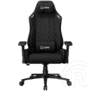 LORGAR CHA41 szövet Gaming szék (fekete/fehér)