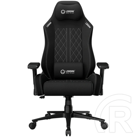 LORGAR CHA41 szövet Gaming szék (fekete/fehér)