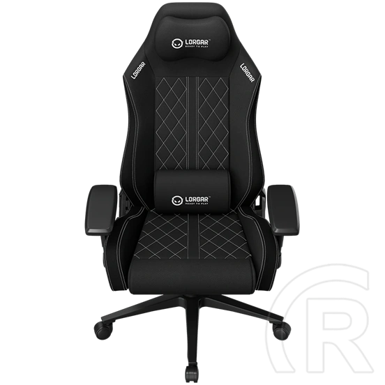 LORGAR CHA41 szövet Gaming szék (fekete/fehér)