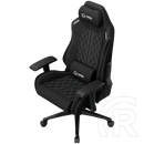LORGAR CHA41 szövet Gaming szék (fekete/fehér)