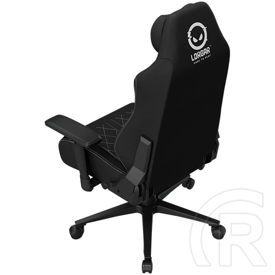 LORGAR CHA41 szövet Gaming szék (fekete/fehér)