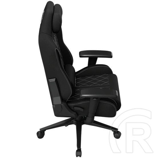 LORGAR CHA41 szövet Gaming szék (fekete/fehér)