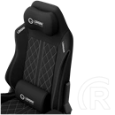 LORGAR CHA41 szövet Gaming szék (fekete/fehér)