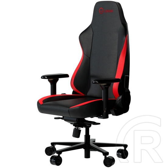 LORGAR Embrace 533 PU eco-bőr Gaming szék (fekete/piros)