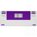 LORGAR KBP7075W vezeték nélküli 75%-os mechanikus gamer billentyűzet (Toxic Purple, USB/Bluetooth, US, fehér)