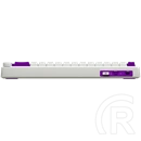 LORGAR KBP70MW vezeték nélküli 65%-os mechanikus gamer billentyűzet (Toxic Purple, USB/Bluetooth, US, fehér)