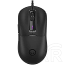 LORGAR MSA10R Advanced PixArt 3311 optikai egér (USB, fekete)