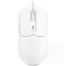 LORGAR MSA10 optikai egér (USB, fehér)