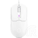 LORGAR MSA10 optikai egér (USB, fehér)