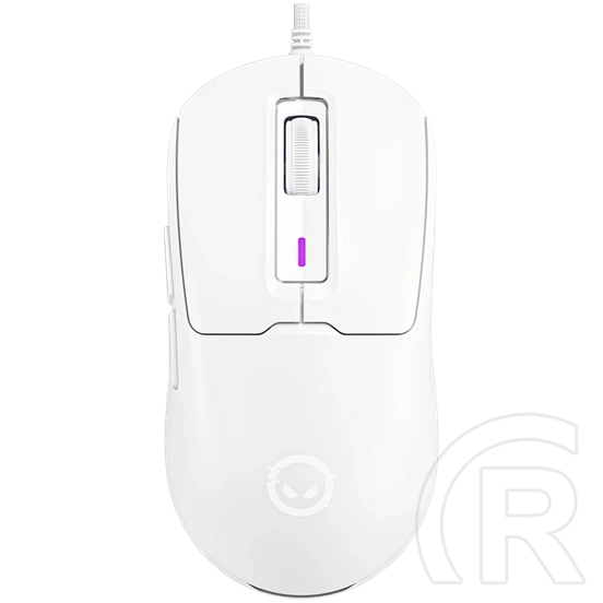 LORGAR MSA10 optikai egér (USB, fehér)
