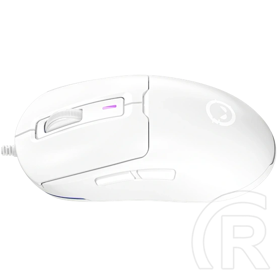 LORGAR MSA10 optikai egér (USB, fehér)