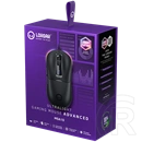 LORGAR MSA10 optikai egér (USB, fekete)